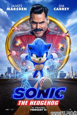 Affiche de film Sonic - Il film