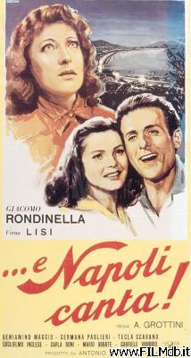 Affiche de film ...e Napoli canta!