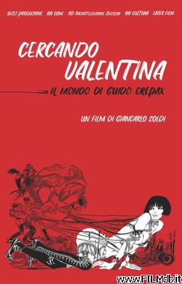 Locandina del film Cercando Valentina - Il mondo di Guido Crepax