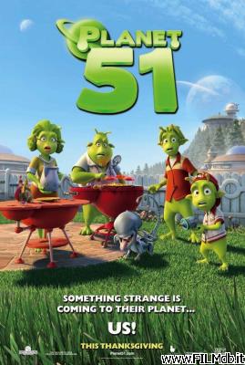 poster Cartel de la pelicula planet 51