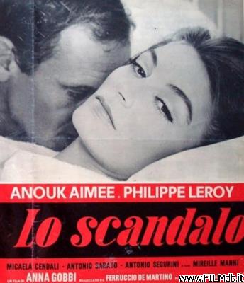 poster Locandina del film Lo scandalo
