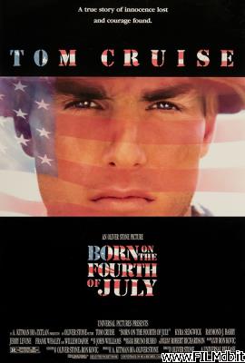 Poster of movie born on the fourth of july