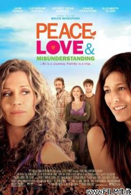 Poster of movie peace, love and misunderstanding