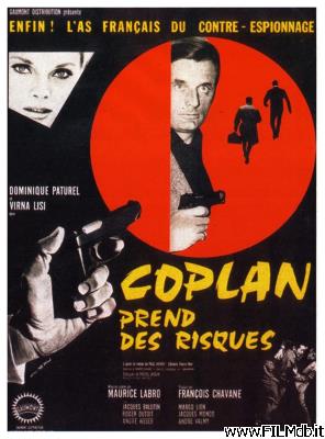 Affiche de film Coplan prend des risques