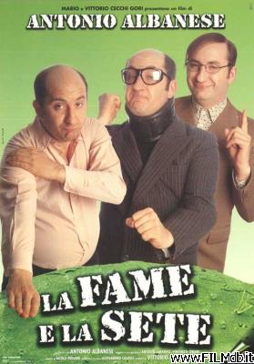 poster Locandina del film La fame e la sete