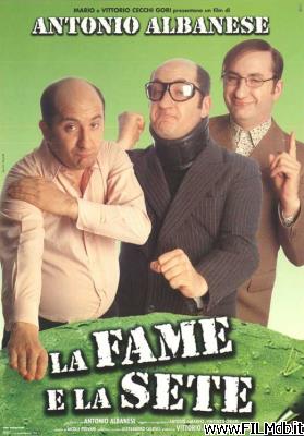 Cartel de la pelicula La fame e la sete