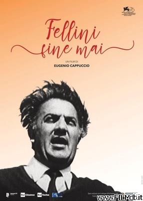 Cartel de la pelicula Fellini fine mai