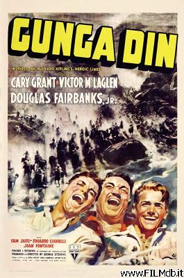 Affiche de film Gunga Din