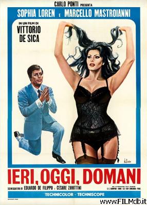 poster Locandina del film Ieri, oggi, domani