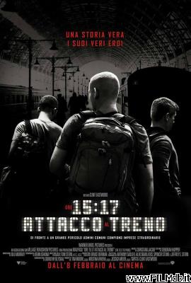Locandina del film ore 15:17 - attacco al treno