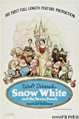 Cartel de la pelicula snow white and the seven dwarfs