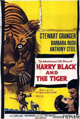 Affiche de film Harry Black et le tigre
