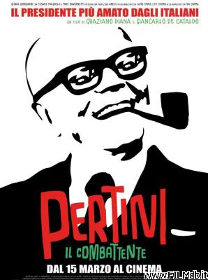 Affiche de film Pertini il combattente