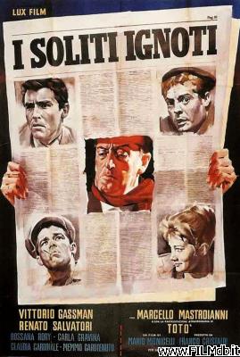 poster Locandina del film I soliti ignoti