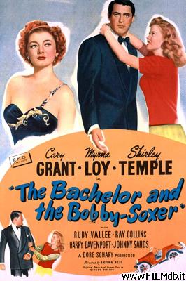 Poster of movie The Bachelor and the Bobby-Soxer