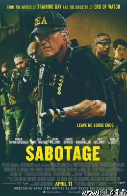 Affiche de film sabotage