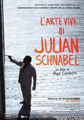 poster Affiche de film l'arte viva di julian schnabel