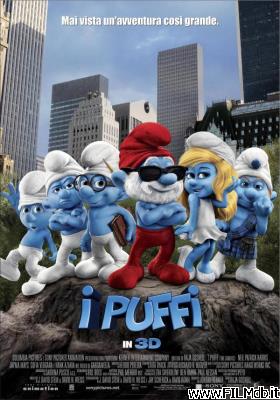 Locandina del film i puffi