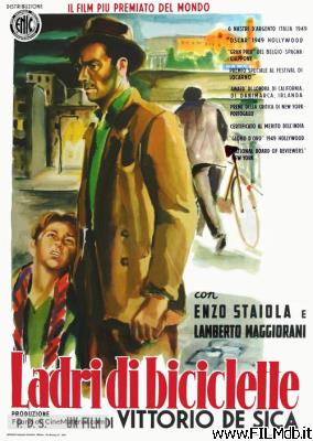 Affiche de film le voleur de bicyclette