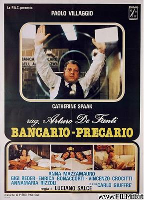 poster Locandina del film ragionier arturo defanti bancario precario