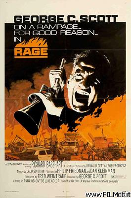 Poster of movie rage