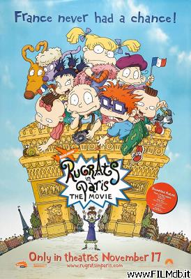 Affiche de film rugrats in paris: the movie