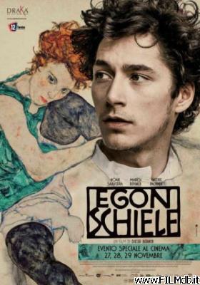 poster Poster of movie egon schiele. tod und maedchen