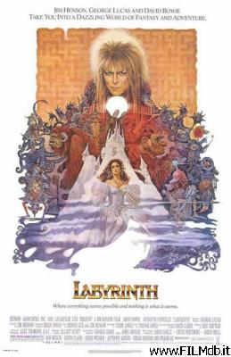 Locandina del film labyrinth - dove tutto è possibile