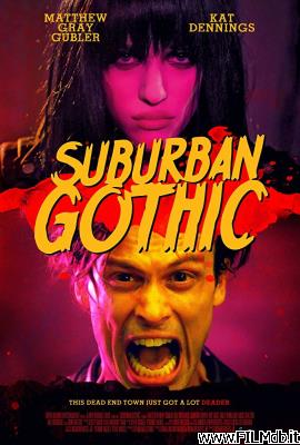 poster Affiche de film suburban gothic