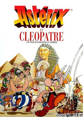 Locandina del film asterix e cleopatra