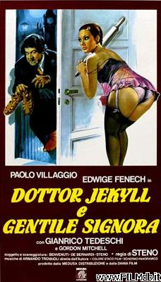 Poster of movie dottor jekyll e gentile signora