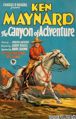 Affiche de film The Canyon of Adventure