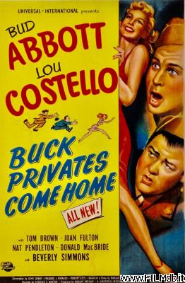 Poster of movie Buck Privates Come Home