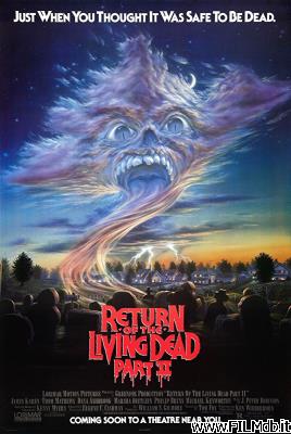 Poster of movie return of the living dead part 2