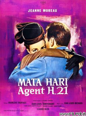 Affiche de film Mata Hari, agent H21