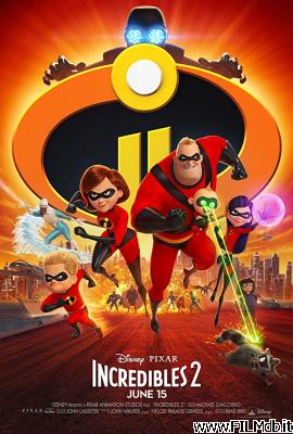 poster Cartel de la pelicula gli incredibili 2