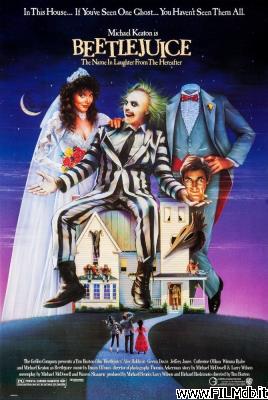 poster Locandina del film beetlejuice: spiritello porcello