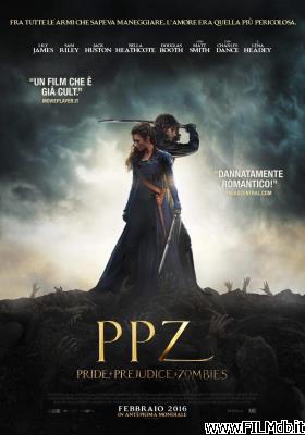 poster Affiche de film ppz - pride + prejudice + zombies