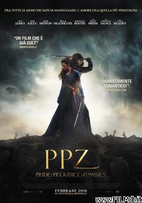 Affiche de film ppz - pride + prejudice + zombies