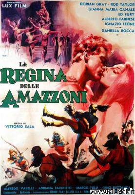 Locandina del film la regina delle amazzoni