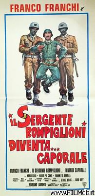 Cartel de la pelicula il sergente rompiglioni diventa... caporale