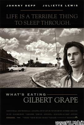 poster Cartel de la pelicula what's eating gilbert grape ?