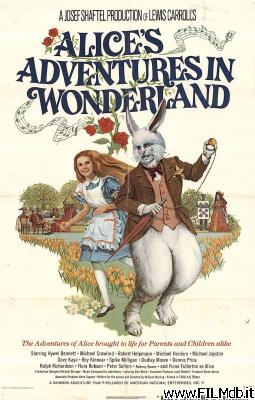 Affiche de film Alice au pays des merveilles