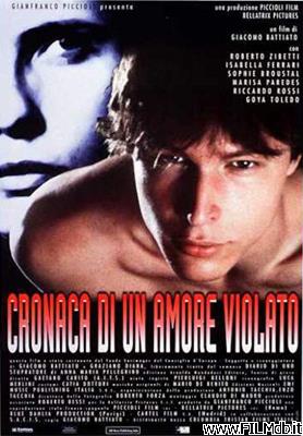 Locandina del film cronaca di un amore violato