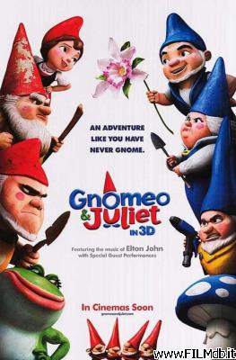 Affiche de film gnomeo e giulietta