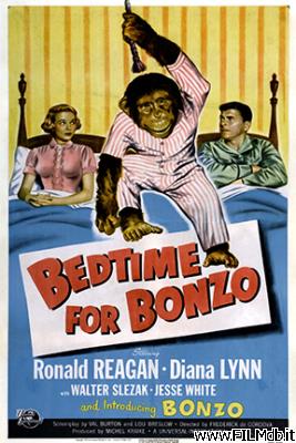 Affiche de film Bonzo la scimmia sapiente