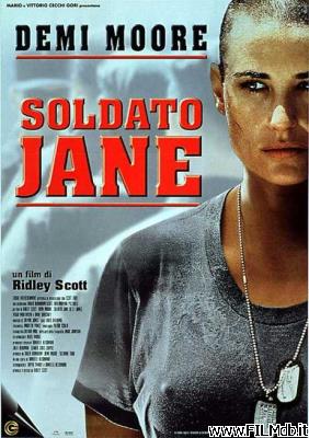 Cartel de la pelicula soldato jane