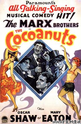 Poster of movie The Cocoanuts