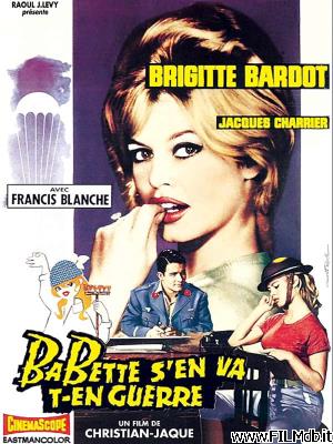 Locandina del film Babette va alla guerra