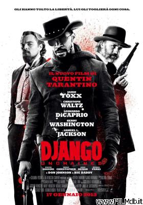 Cartel de la pelicula Django Unchained